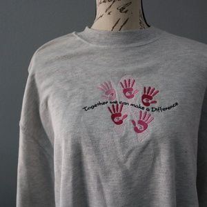 "Together We Can Make A Difference" Sweatshirt